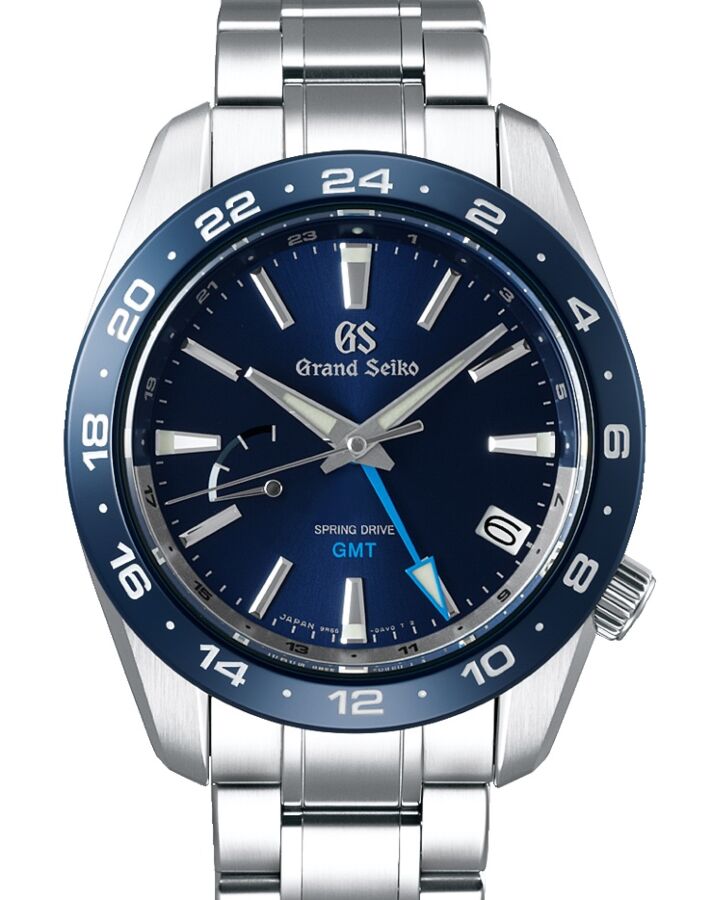 Grand Seiko Sport Spring Drive GMT Steel/Ceramic Blue Dial SBGE255 - BRAND NEW