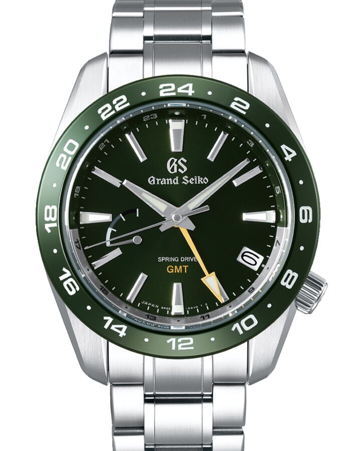 Grand Seiko Sport Spring Drive GMT Steel/Ceramic Green Dial SBGE257 - BRAND NEW