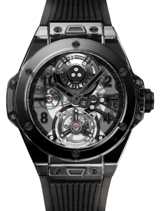 Hublot Big Bang Tourbillon Automatic Black Sapphire 44mm  429.JB.0110.RT