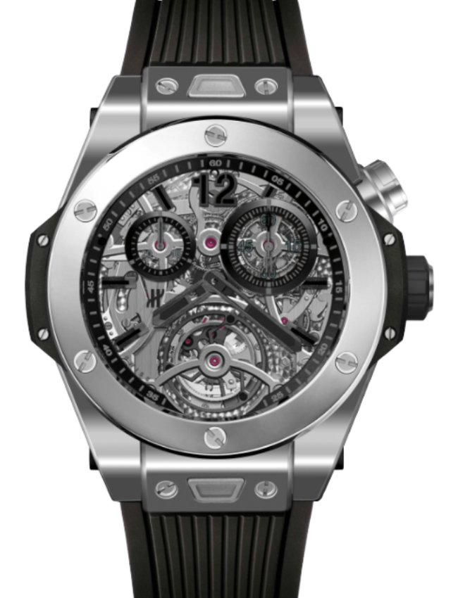 Hublot Big Bang Tourbillon Chronograph Cathedral Minute Repeater Polished Titanium 45mm  404.NS.0110.RX