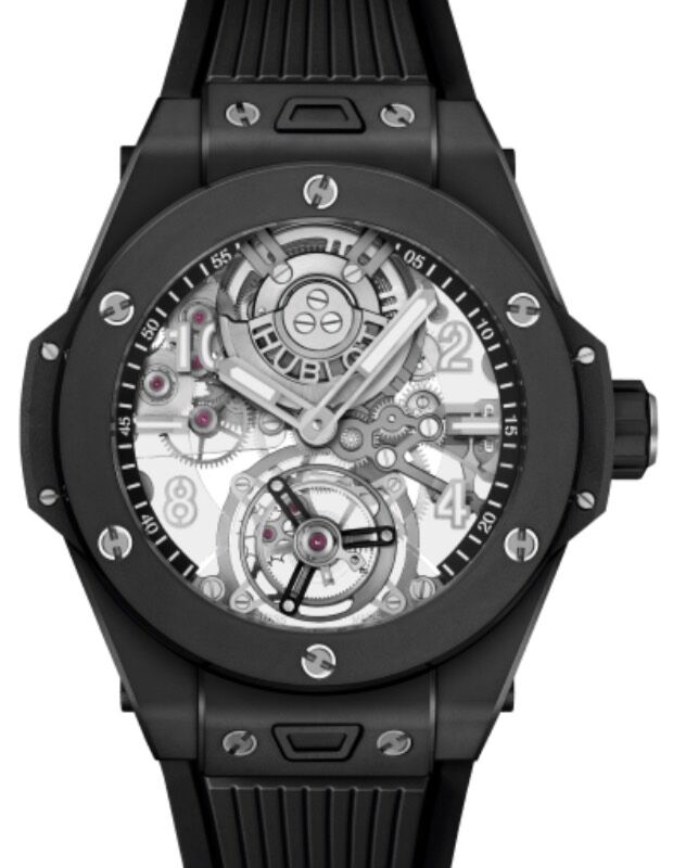 Hublot Big Bang Complications Tourbillon Automatic Black Magic 45mm 419.CI.0170.RX - BRAND NEW