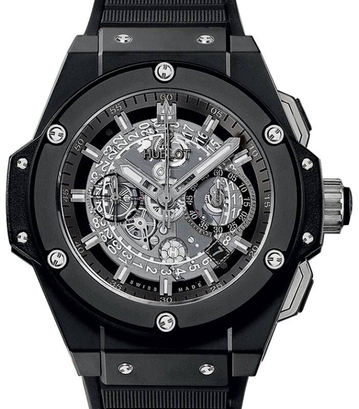 Hublot Big Bang King Power Unico Chronograph Ceramic Rubber Strap 701.CI.0170.RX