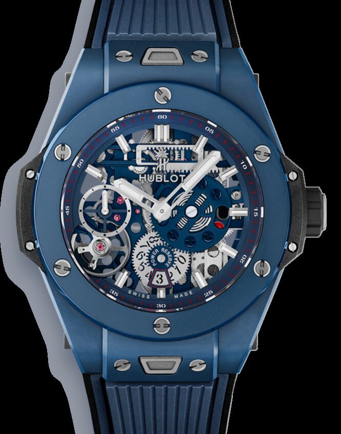 Hublot Big Bang MECA-10 Ceramic Blue 45mm 414.EX.5123.RX - BRAND NEW