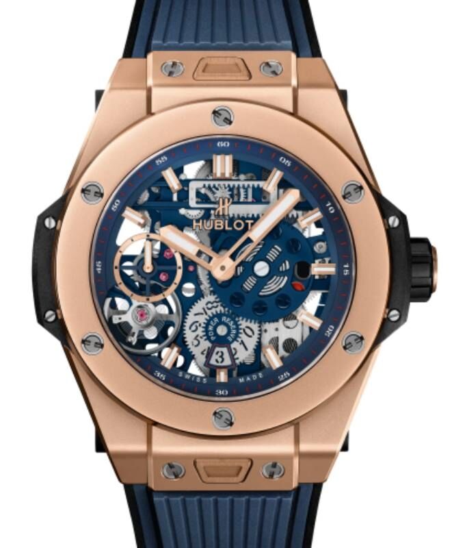 Hublot Big Bang Meca-10 King Gold Blue 45mm 414.OI.5123.RX - BRAND NEW