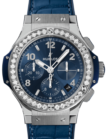 Hublot Big Bang Steel Blue Diamonds 41mm 341.SX.7170.LR.1204 - BRAND NEW