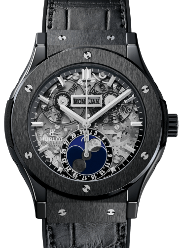Hublot Classic Fusion Aerofusion Moonphase Black Magic 45mm 517.CX.0170.LR - BRAND NEW