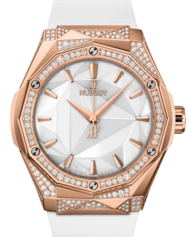 Hublot Classic Fusion Orlinski King Gold White Alternative Pave 40mm 550.OS.2200.RW.1804.ORL20 - BRAND NEW