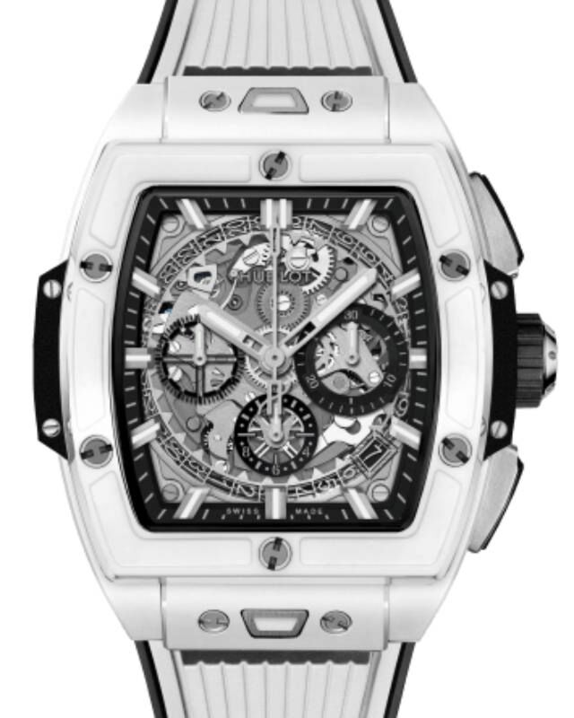 Hublot Shaped Spirit of Big Bang White Ceramic 42mm 642.HX.0170.RX
