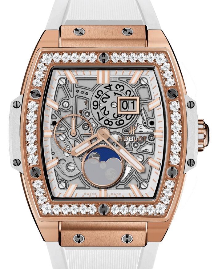 Hublot Spirit of Big Bang Moonphase King Gold White Diamonds 42mm 647.OE.2080.RW.1204