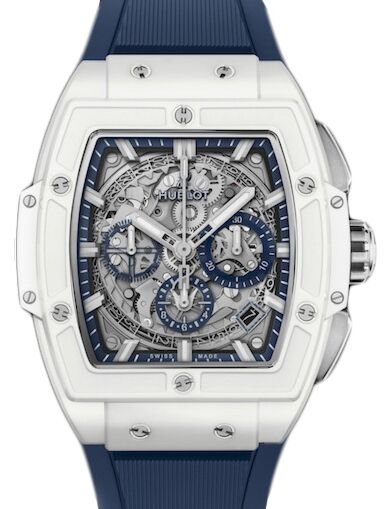 Hublot Spirit of Big Bang Special Edition Rockies Aspen Ceramic Skeleton Index Dial Ceramic Bezel Rubber Strap 42mm 641.HX.7170.RX.ASP19 - BRAND NEW