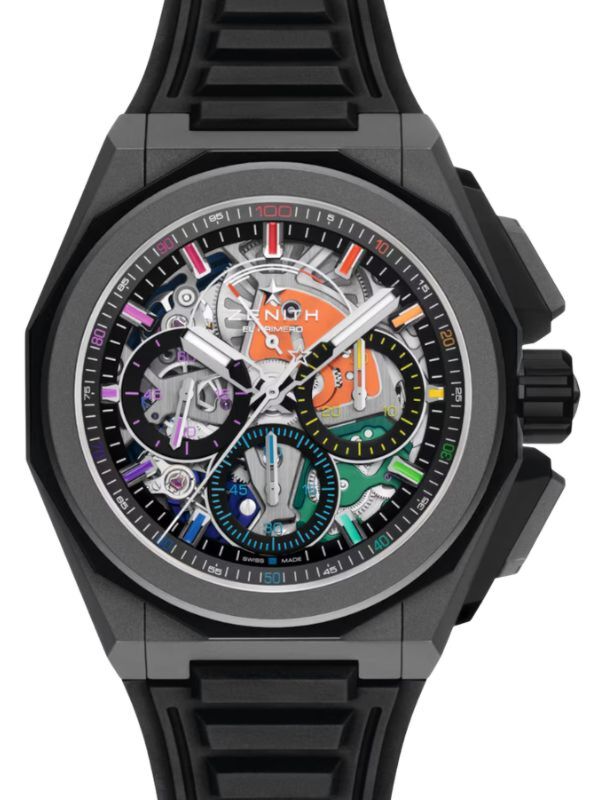 Zenith Defy Classic Titanium Silver Dial & Leather Strap 95.9000