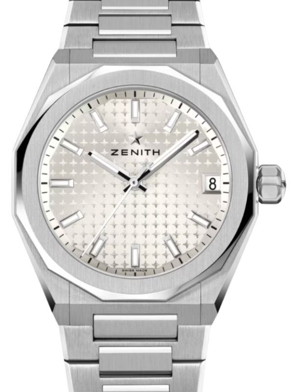 Zenith Defy Classic Titanium Blue Dial & Leather Strap 95.9000.670