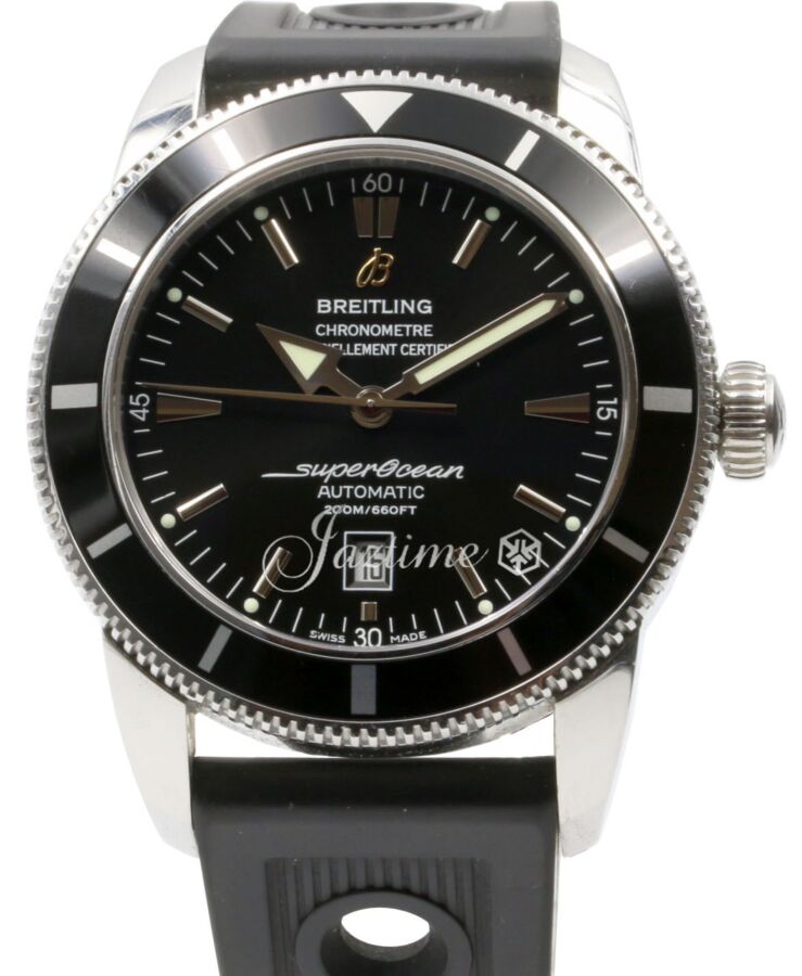 Breitling Superocean Heritage 46 A1732024/B868-201S Black Stainless Steel Rubber Brand New