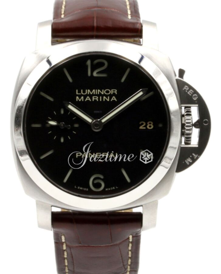 Panerai PAM 392 Luminor Marina 1950 Men's 42mm Stainless Steel Date BOX PAPERS