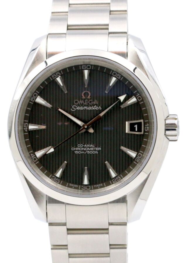 Omega Seamaster Aqua Terra 231.10.39.21.06.001 Grey Index 150 M Co-Axial Stainless Steel 38.5mm - BRAND NEW