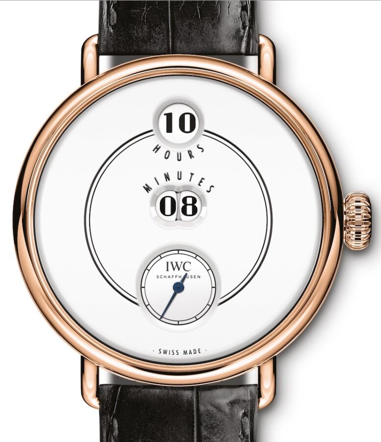 IWC Tribute To Pallweber Edition ?150 Years? IW505002 White Red Gold Leather 45mm - BRAND NEW