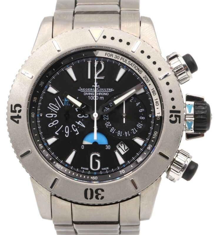 Jaeger LeCoultre Master Compressor Titanium 160.T.25 Men's Automatic Chronograph 44mm - PRE-OWNED