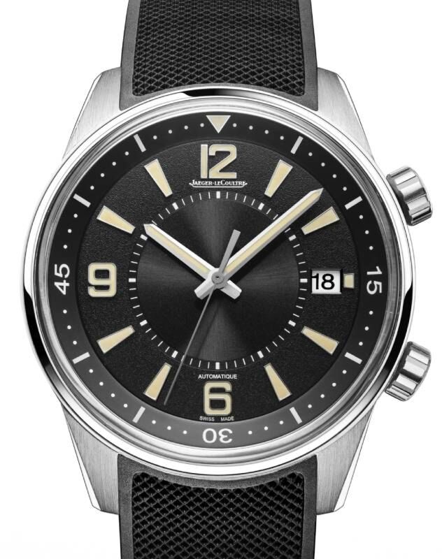Jaeger-LeCoultre Polaris Date Stainless Steel 42mm Black Dial Q906867J - BRAND NEW