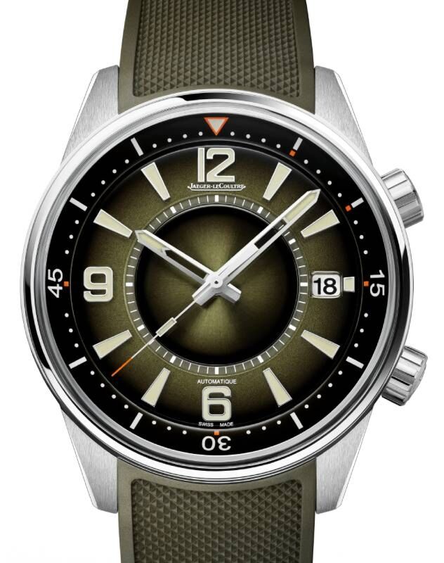 Jaeger-LeCoultre Polaris Date Stainless Steel 42mm Green Dial Q906863J - BRAND NEW