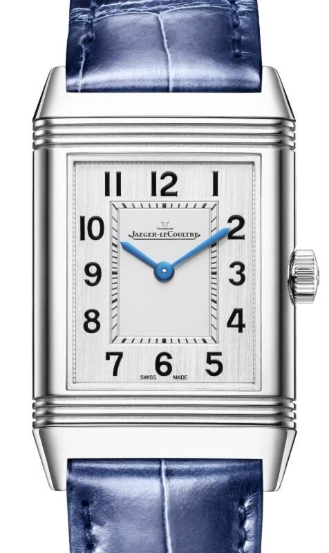 Jaeger-LeCoultre Reverso Classic Monoface Stainless Steel Quartz 40.1 x 24.4mm Silver Dial Leather Strap Q2518540 - BRAND NEW