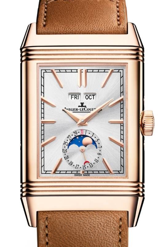 Jaeger-LeCoultre Reverso Tribute Pink Gold Duoface Calendar Moon Phase Q3912532