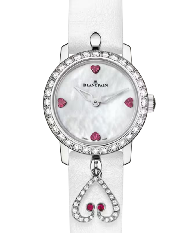 Blancpain Ladybird Ultraplate White Gold 21.5mm White Dial 0063 1997 58A - BRAND NEW