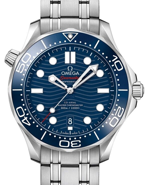 Omega Seamaster Diver 300M 42mm Steel Blue Dial 210.30.42.20.03.001