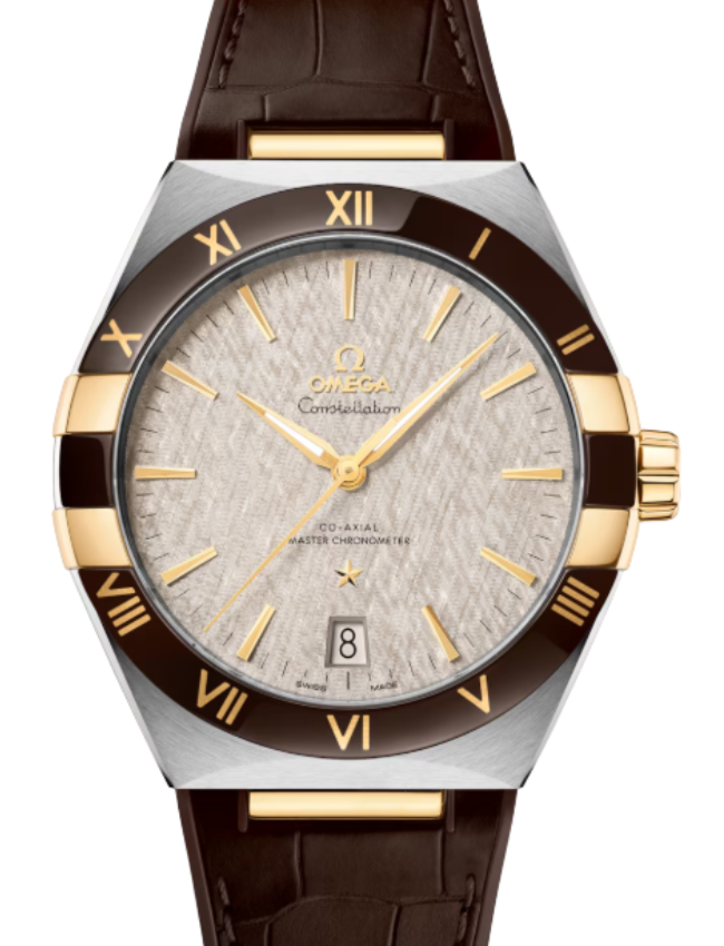 Omega Constellation Co-Axial Master Chronometer 41mm Steel-Yellow Gold Rhodium Grey Dial 131.23.41.21.06.002