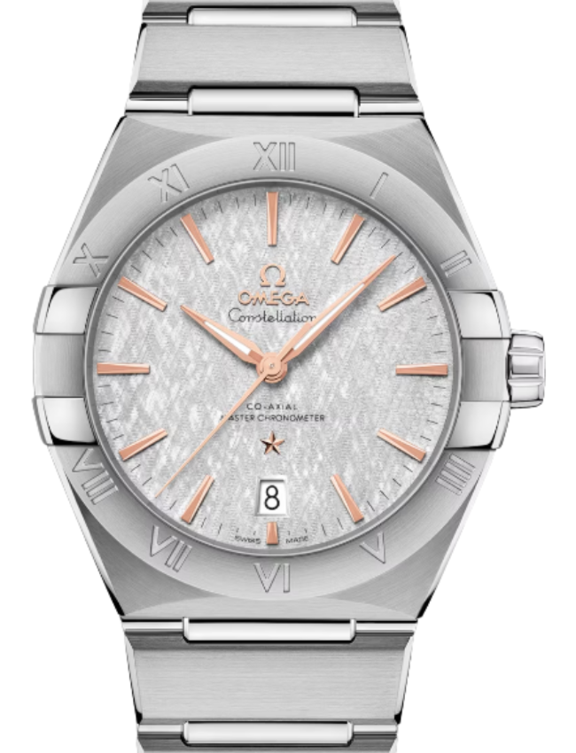 Omega Constellation Co-Axial Master Chronometer 39mm Steel  Rhodium-Grey Dial  131.10.39.20.06.001