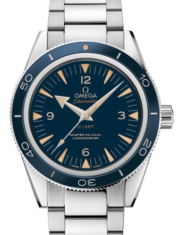 Omega Seamaster 300 Master 41mm Platinum Blue Dial 233.90.41.21.03.002