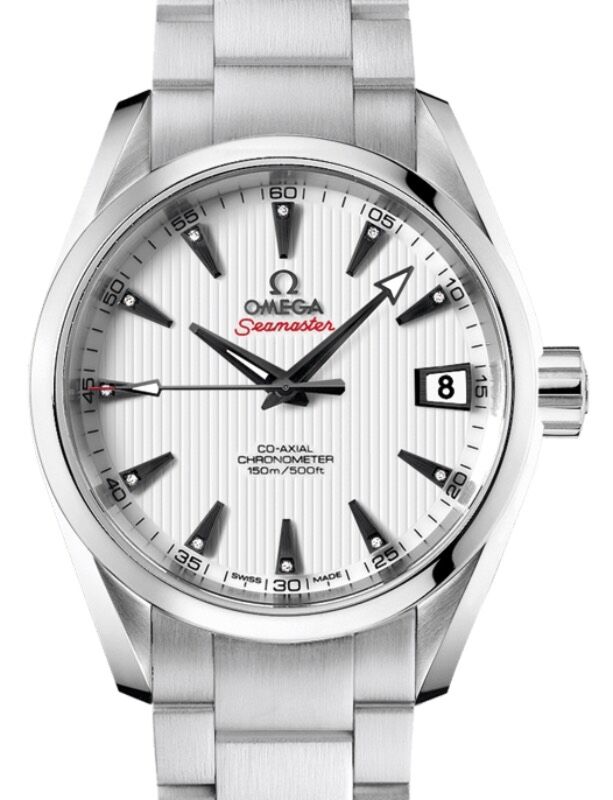 Omega Seamaster Aqua Terra 150M Stainless Steel 38.5mm White Dial Steel 231.10.39.21.54.001