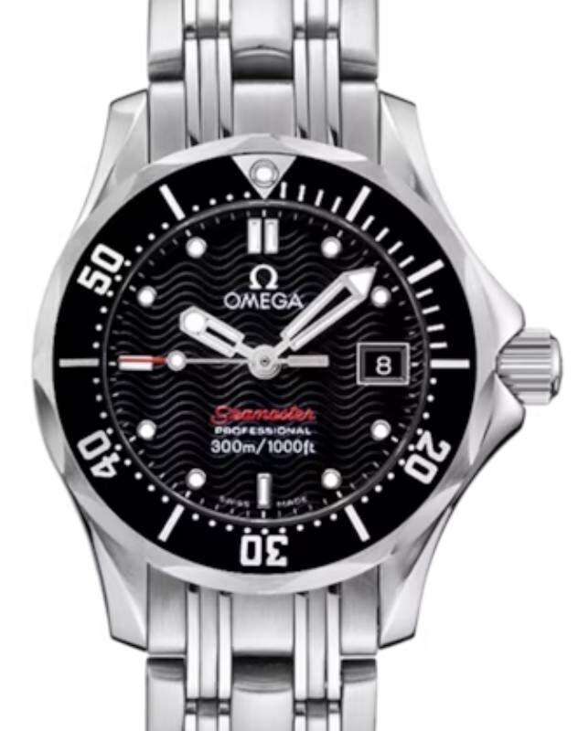 Omega Seamaster Diver 300M 28mm Black Dial Steel 212.30.28.61.01.001