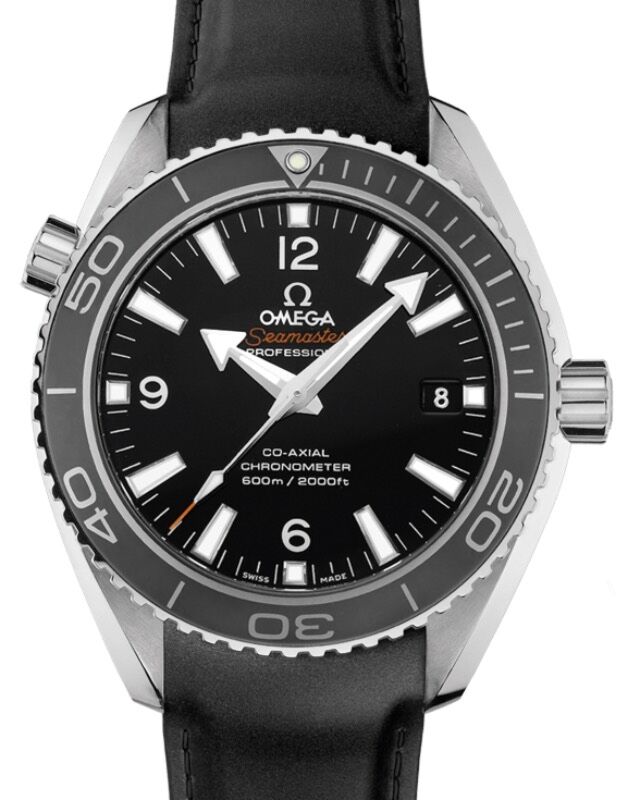 Omega Seamaster Planet Ocean 600M 42mm Steel Black Dial Rubber Strap 232.32.42.21.01.003