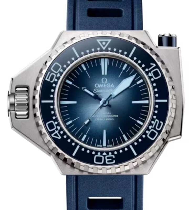 Omega Seamaster Ploprof 1200M 55x45mm O-Megasteel Summer Blue Dial 227.32.55.21.03.001