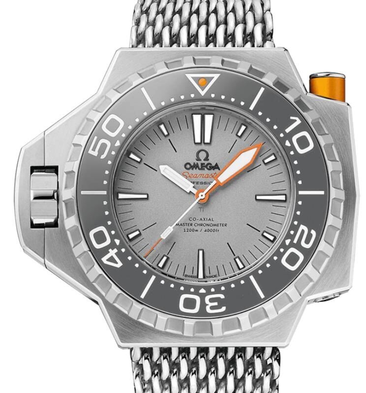 Omega Seamaster Ploprof 1200M Co-Axial Master Chronometer 55x48mm Titanium Grey Dial Bracelet 227.90.55.21.99.001 - BRAND NEW