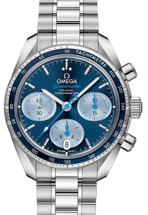 Omega Speedmaster 38 Orbis Edition Chronograph Stainless Steel Blue Dial 324.30.38.50.03.002 - BRAND NEW