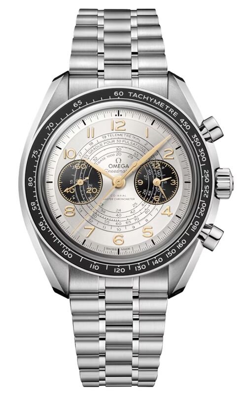 Omega Speedmaster Two Counters Chronoscope "Paris 2024" 43mm Steel Silver Dial Bracelet 522.30.43.51.02.001