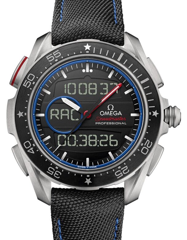 Omega Speedmaster Instruments X?33 Regatta "ETNZ Limited Edition" Chronograph 45mm Titanium Black Dial Nylon Fabric Strap 318.92.45.79.01.001 - BRAND NEW