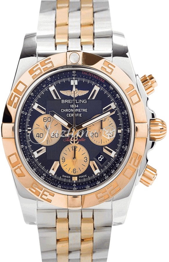 BREITLING CB011012|B968|375C CHRONOMAT 44MM STAINLESS STEEL GOLD BRAND NEW
