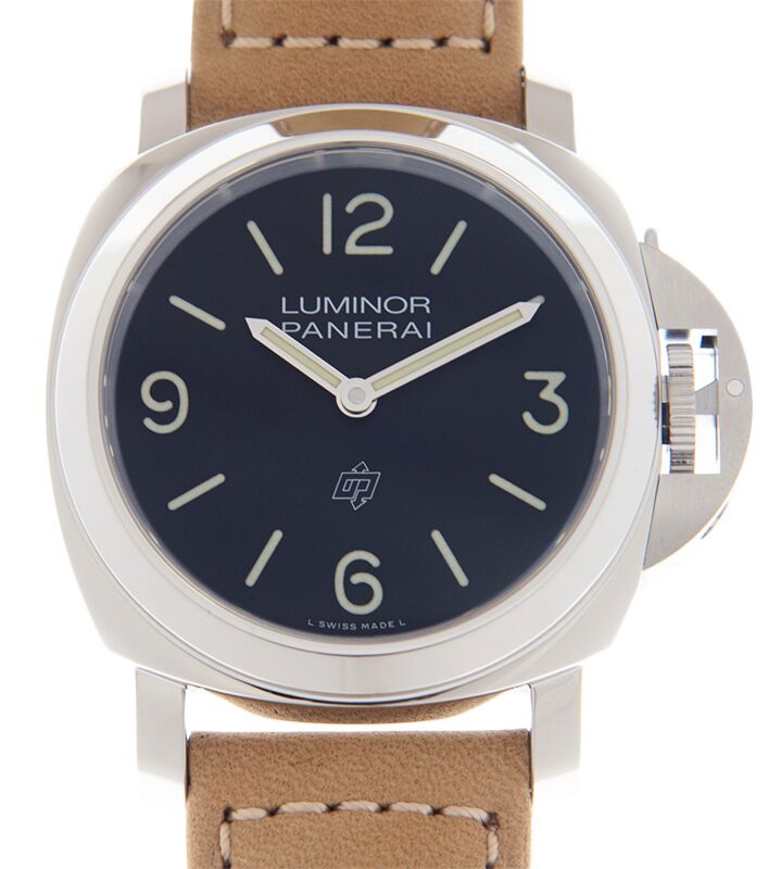 Panerai Luminor Base Logo Stainless Steel 44mm Black Dial PAM01086