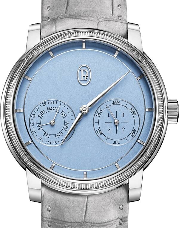 Parmigiani Fleurier Toric Quantieme Perpetuel Platinum Morning Blue Dial PFH952-2010002-300181
