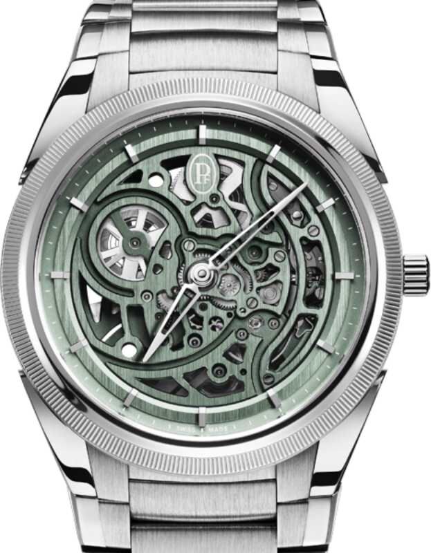 Parmigiani Fleurier Tonda PF Skeleton Steel Slate Green Dial PFC912-1020002-100182