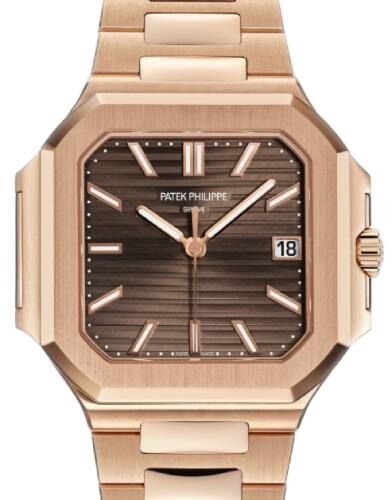 Patek Philippe Cubitus Selfwinding Rose Gold Brown Dial 7128/1R-001 - BRAND NEW