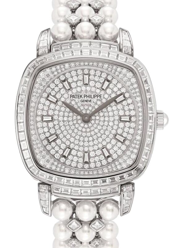 Patek Philippe Gondolo Ladies White Gold Diamond Set Dial 7042/100G-001 - BRAND NEW