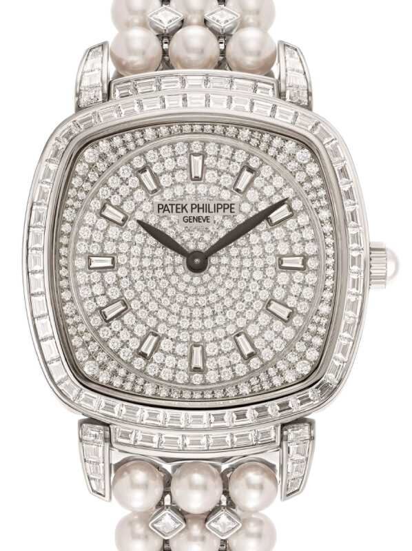 Patek Philippe Gondolo Ladies White Gold Diamond Set Dial 7042/100G-010