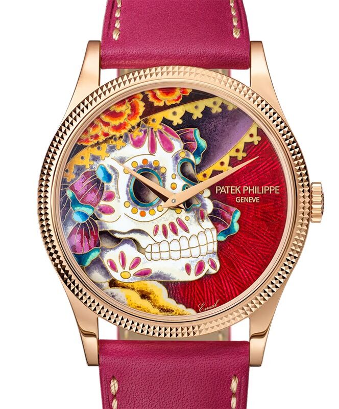 Patek Philippe Rare Handcrafs Calatra "La Catrina" Rose Gold 5177R-001 - BRAND NEW