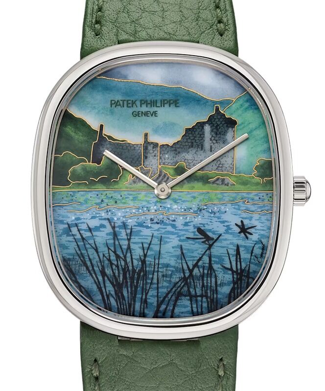 Patek Philippe Rare Handcrafs Golden Ellipse "Highland Citadel" White Gold 5738/50G-043 - BRAND NEW