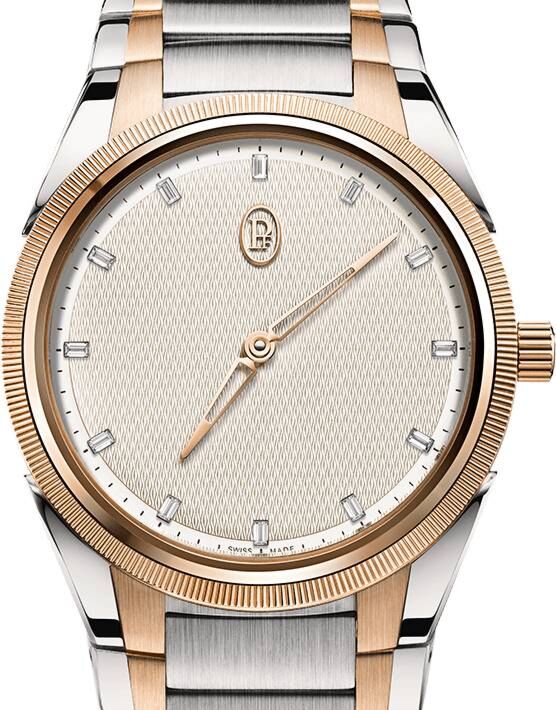 Parmigiani Fleurier Tonda PF Automatic Steel Rose Gold White Citrine Set PFC804-1020004-100182
