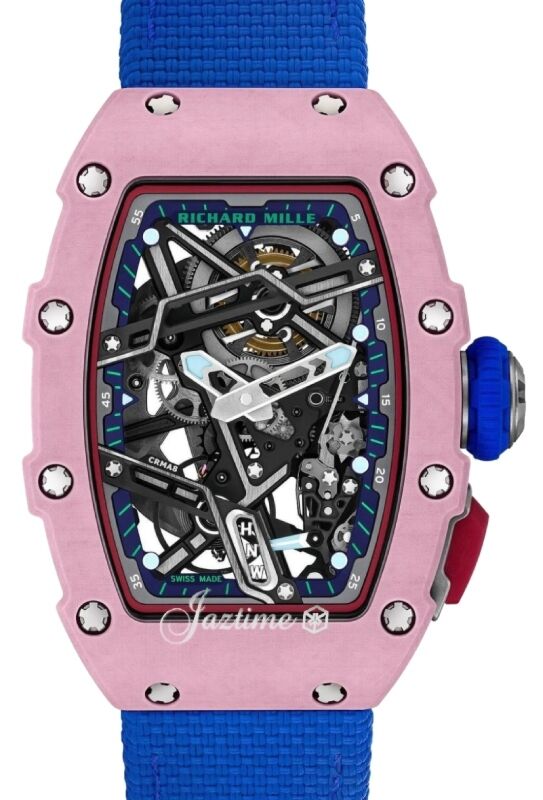 Richard Mille Automatic Winding Sport "Yuliya Levchenko" Mauve Quartz TPT RM 07-04 - BRAND NEW