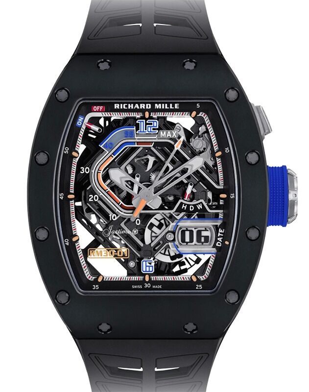Richard Mille Declutchable Rotor Black Ceramic RM 30-01